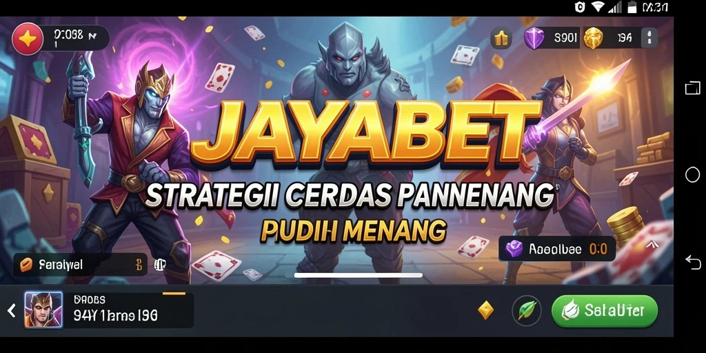 Screenshot menampilkan gameplay JAYABET yang strategis dan mendebarkan.