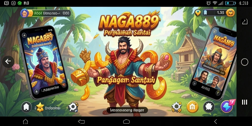 Screenshot gameplay NAGA889 yang menunjukkan keseruan permainan casual.