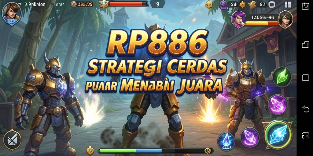 Tampilan gameplay menegangkan dari RP886 yang penuh strategi.