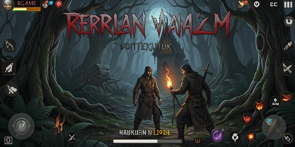 Gameplay RPGAME dengan suasana Horror yang menegangkan.