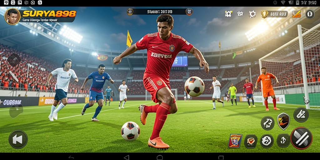 Tampilan gameplay yang menarik dan realistis di SURYA898.