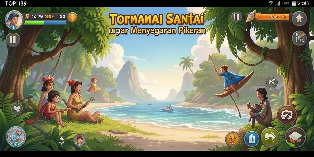 Gameplay menarik TOPI189 dalam suasana santai.