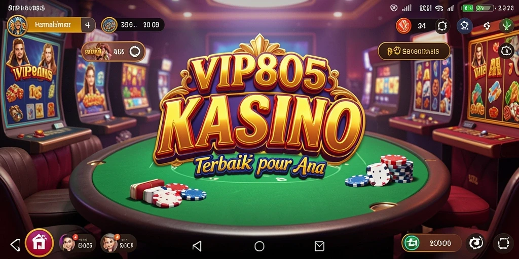 Tampilan gameplay Kasino yang menarik dan mendebarkan.